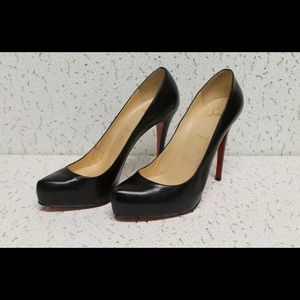 Christian Louboutin Rolondo Black Heels